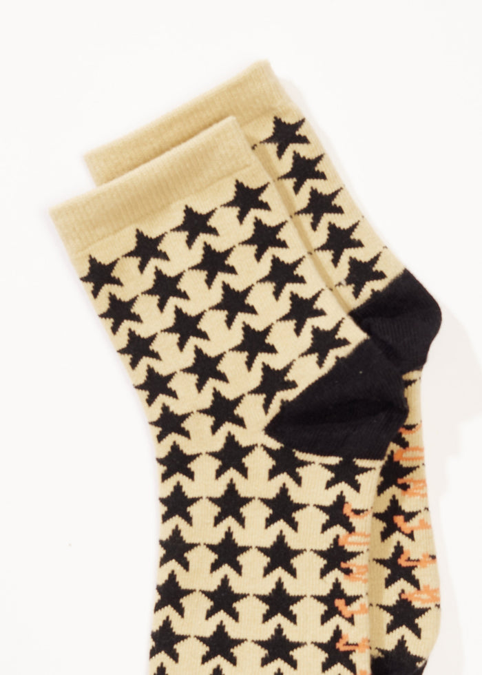 Afends Womens Aster - Socks Two Pack - Multi - Streetwear - Sustainable Fashion
