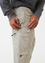 Afends Unisex Anthology - Unisex Recycled Nylon Zip Off Pants - Cement - Afends unisex anthology   unisex recycled nylon zip off pants   cement   streetwear   sustainable fashion