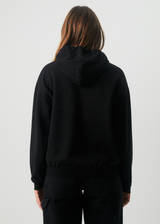 Afends Womens Comet - Hemp Hoodie - Black - Afends womens comet   hemp hoodie   black   streetwear   sustainable fashion