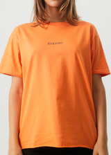 Afends Womens Luxury - Recycled Oversized T-Shirt - Papaya - Afends womens luxury   recycled oversized t shirt   papaya   streetwear   sustainable fashion