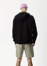 Afends Mens All Day - Hemp Hoodie - Black - Afends mens all day   hemp hoodie   black   streetwear   sustainable fashion