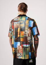 Afends Mens Boulevard - Recycled Short Sleeve Shirt - Multi - Afends mens boulevard   recycled short sleeve shirt   multi   streetwear   sustainable fashion