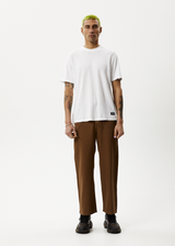 Afends Mens Classic - Hemp Retro T-Shirt - White - Afends mens classic   hemp retro t shirt   white   streetwear   sustainable fashion