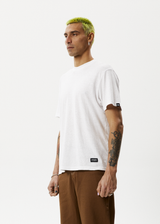 Afends Mens Classic - Hemp Retro T-Shirt - White - Afends mens classic   hemp retro t shirt   white   streetwear   sustainable fashion