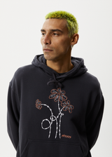 Afends Mens Dazed - Graphic Hoodie - Charcoal - Afends mens dazed   graphic hoodie   charcoal   streetwear   sustainable fashion