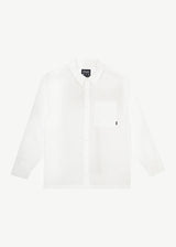 Afends Mens Everyday - Hemp Long Sleeve Shirt - White - Afends mens everyday   hemp long sleeve shirt   white   streetwear   sustainable fashion