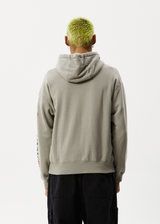 Afends Mens F Plastic - Graphic Hoodie - Olive - Afends mens f plastic   graphic hoodie   olive   streetwear   sustainable fashion