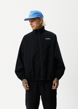 Afends Mens Icebergs - Canvas Jacket - Black - Afends mens icebergs   canvas jacket   black   streetwear   sustainable fashion