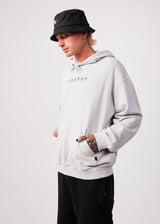 Afends Mens Microdosed - Recycled Hoodie - Smoke - Afends mens microdosed   recycled hoodie   smoke   streetwear   sustainable fashion