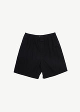 Afends Mens Ninety Eights - Recycled Baggy Elastic Waist Shorts - Black - Afends mens ninety eights   recycled baggy elastic waist shorts   black   streetwear   sustainable fashion