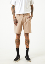 Afends Mens Ninety Twos - Recycled Chino Shorts - Bone - Afends mens ninety twos   recycled chino shorts   bone   streetwear   sustainable fashion