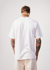 Afends Mens Revolution - Organic Retro T-Shirt - White - Afends mens revolution   organic retro t shirt   white   streetwear   sustainable fashion
