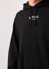 Afends Mens Spaced - Recycled Hoodie - Black - Afends mens spaced   recycled hoodie   black   streetwear   sustainable fashion