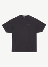 AFENDS Mens Staple - Boxy T-Shirt - Stone Black - Afends mens staple   boxy t shirt   stone black   streetwear   sustainable fashion