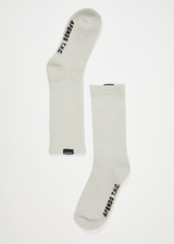 Afends Unisex Everyday - Hemp Crew Socks - Smoke - Afends unisex everyday   hemp crew socks   smoke   streetwear   sustainable fashion