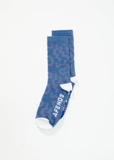 Afends Unisex Icebergs - Crew Socks - Arctic - Afends unisex icebergs   crew socks   arctic   streetwear   sustainable fashion