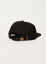 Afends Unisex Outline Recycled - Recycled 5 Panel Cap - Black - Afends unisex outline recycled   recycled 5 panel cap   black   streetwear   sustainable fashion
