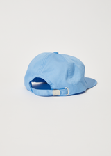 Afends Unisex Outline Recycled - Recycled 5 Panel Cap - Sky Blue - Afends unisex outline recycled   recycled 5 panel cap   sky blue   streetwear   sustainable fashion