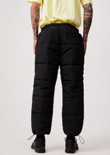 Afends Unisex Pala - Unisex Recycled Puffer Pants - Black - Afends unisex pala   unisex recycled puffer pants   black   streetwear   sustainable fashion