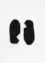 Afends Unisex Revolve - Hemp No Show Socks - Black - Afends unisex revolve   hemp no show socks   black   streetwear   sustainable fashion