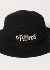 Afends Unisex Sunshine - Bucket Hat - Black - Afends unisex sunshine   bucket hat   black   streetwear   sustainable fashion