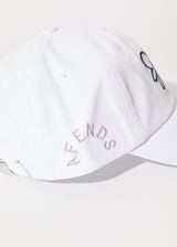 Afends Unisex Waterfall - Baseball Cap - White - Afends unisex waterfall   baseball cap   white   streetwear   sustainable fashion
