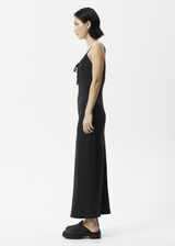 Afends Womens Dallas - Hemp Maxi Dress - Black - Afends womens dallas   hemp maxi dress   black   streetwear   sustainable fashion