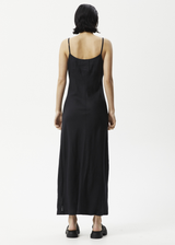 Afends Womens Dallas - Hemp Maxi Dress - Black - Afends womens dallas   hemp maxi dress   black   streetwear   sustainable fashion