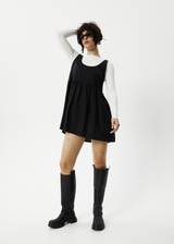 Afends Womens Jesse - Hemp Mini Dress - Black - Afends womens jesse   hemp mini dress   black   streetwear   sustainable fashion