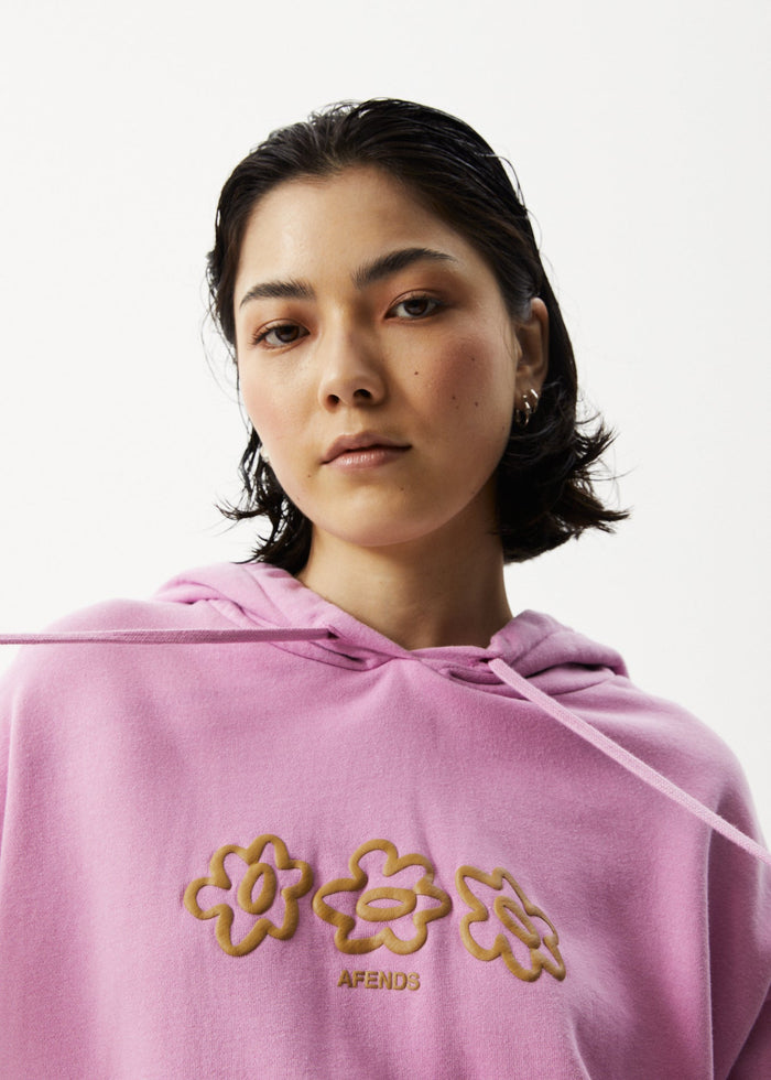 Afends Womens Lily - Hoodie - Candy - Streetwear - Sustainable Fashion