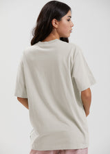 Afends Unisex Boundary - Unisex Organic Retro Fit T-Shirt - Off White - Afends unisex boundary   unisex organic retro fit t shirt   off white   streetwear   sustainable fashion