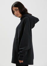Afends Unisex Boundary - Unisex Organic Hoodie - Faded Black - Afends unisex boundary   unisex organic hoodie   faded black   streetwear   sustainable fashion
