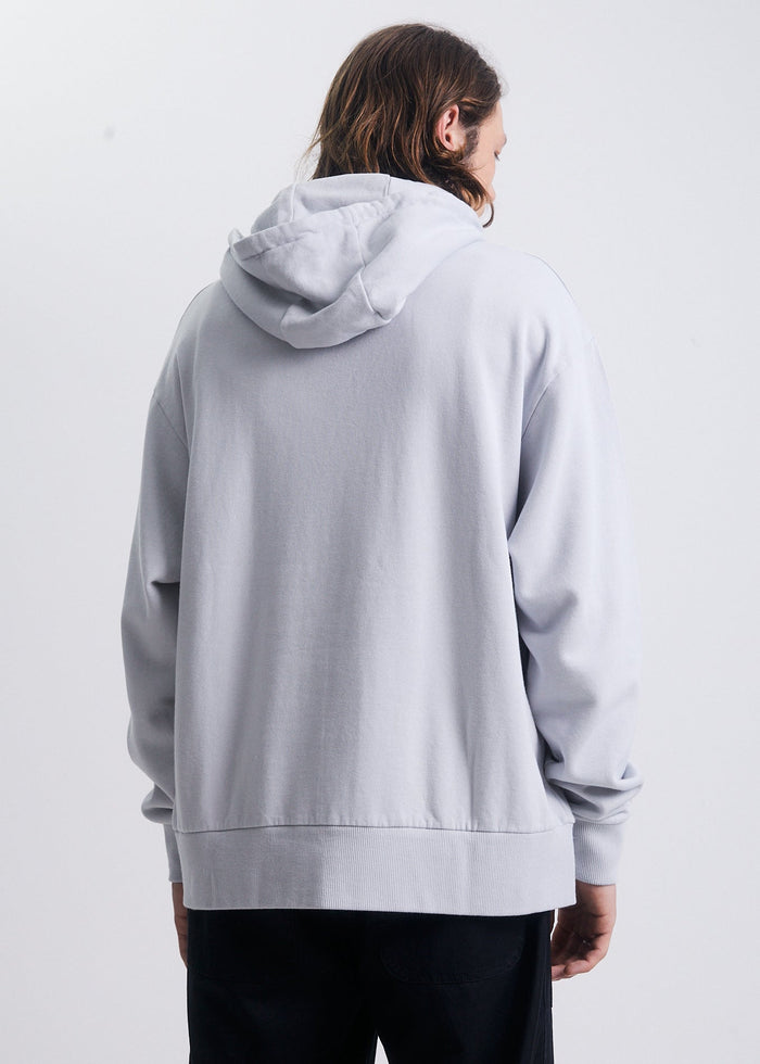Afends Mens Transit - Recycled Hoodie - Glacier - Streetwear - Sustainable Fashion