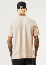 Afends Mens Classic - Hemp Retro T-Shirt - Bone - Afends mens classic   hemp retro t shirt   bone   streetwear   sustainable fashion