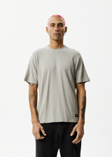 AFENDS Mens Classic - Retro Tee - Olive - Afends mens classic   retro tee   olive   streetwear   sustainable fashion