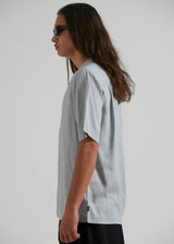 Afends Mens Daily - Hemp Cuban Short Sleeve Shirt - Grey - Afends mens daily   hemp cuban short sleeve shirt   grey   streetwear   sustainable fashion