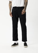 Afends Mens Ninety Twos - Recycled Chino Pant - Black - Afends mens ninety twos   recycled chino pant   black   streetwear   sustainable fashion