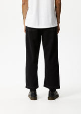 AFENDS Mens Pablo - Recycled Baggy Pants - Black - Afends mens pablo   recycled baggy pants   black   streetwear   sustainable fashion