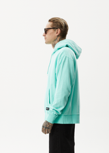 Afends Mens All Day - Hemp Hoodie - Mint - Afends mens all day   hemp hoodie   mint   streetwear   sustainable fashion