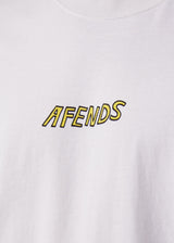 Afends Mens Mushy - Recycled Long Sleeve Graphic T-Shirt - Off White - Afends mens mushy   recycled long sleeve graphic t shirt   off white   streetwear   sustainable fashion