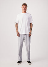 Afends Mens Louie - Organic Corduroy Baggy Pants - Grey - Afends mens louie   organic corduroy baggy pants   grey   streetwear   sustainable fashion