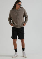 Afends Mens Credits - Recycled Hoodie - Beechwood - Afends mens credits   recycled hoodie   beechwood   streetwear   sustainable fashion