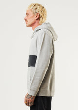 Afends Mens Panel - Organic Hoodie - Grey Marle - Afends mens panel   organic hoodie   grey marle   streetwear   sustainable fashion