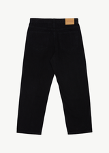 AFENDS Mens Ninety Two's - Organic Denim Relaxed Jeans - Washed Black - Afends mens ninety two's   organic denim relaxed jeans   washed black   streetwear   sustainable fashion