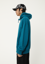 Afends Mens Earthling - Recycled Hoodie - Azure - Afends mens earthling   recycled hoodie   azure   streetwear   sustainable fashion
