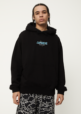 Afends Mens Earthling - Recycled Hoodie - Black - Afends mens earthling   recycled hoodie   black   streetwear   sustainable fashion