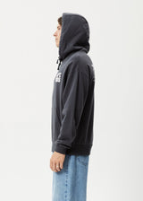 Afends Mens Choose Life - Recycled Hoodie - Charcoal - Afends mens choose life   recycled hoodie   charcoal   streetwear   sustainable fashion