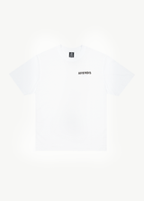 AFENDS Mens Questions - Graphic Retro T-Shirt - White - Afends mens questions   graphic retro t shirt   white   streetwear   sustainable fashion