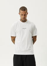 Afends Mens Space - Retro Fit Tee - White - Afends mens space   retro fit tee   white   streetwear   sustainable fashion
