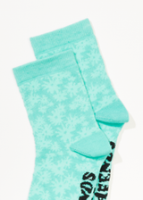 Afends Unisex Benny - Hemp Crew Socks - Jade Daisy - Afends unisex benny   hemp crew socks   jade daisy   streetwear   sustainable fashion